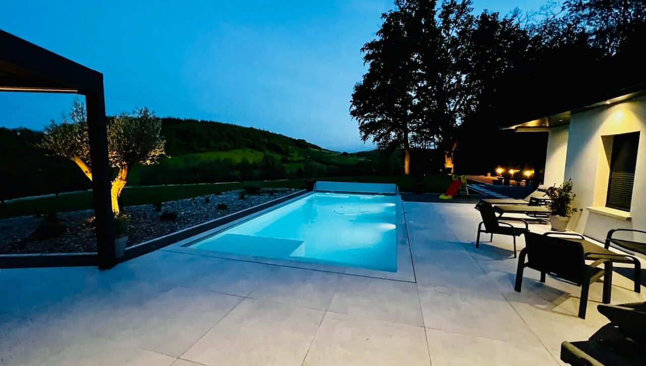Carrelage extérieur, terrasse moderne