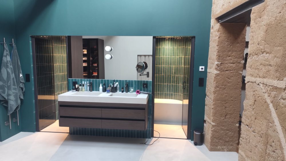 salle de bain hammam intégré